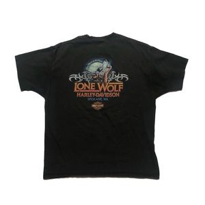 Lone Wolf Harley Davidson tee
